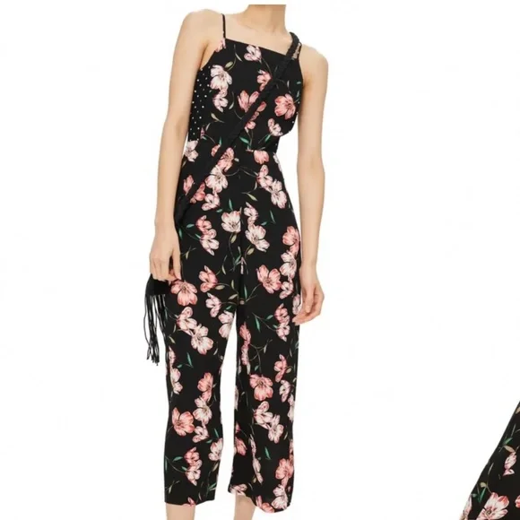 Topshop tie back jumpsuit - Picture 6 of 6